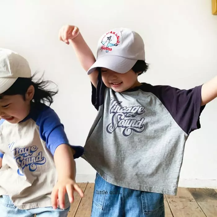 Little Colli - Korean Children Fashion - #kidzfashiontrend - Sound Raglan Tee - 3
