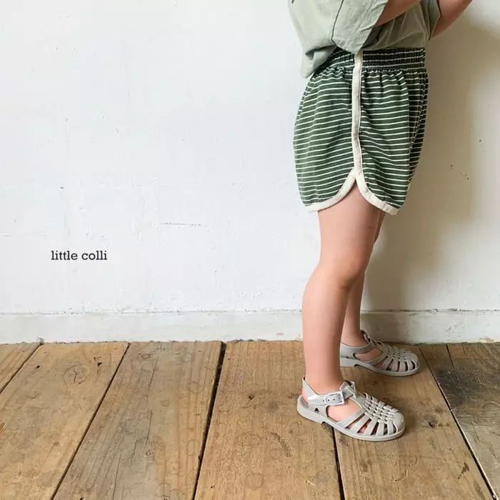 Little Colli - Korean Children Fashion - #littlefashionista - Stripes Shorts - 12