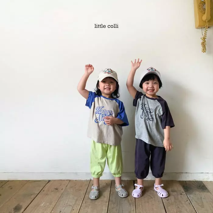 Little Colli - Korean Children Fashion - #littlefashionista - Sound Raglan Tee - 5