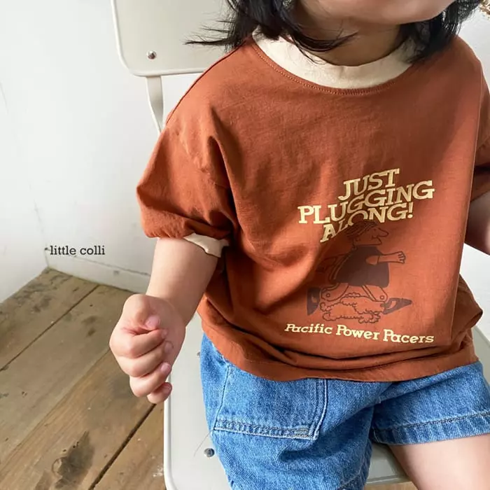 Little Colli - Korean Children Fashion - #minifashionista - Jogging Tee - 10