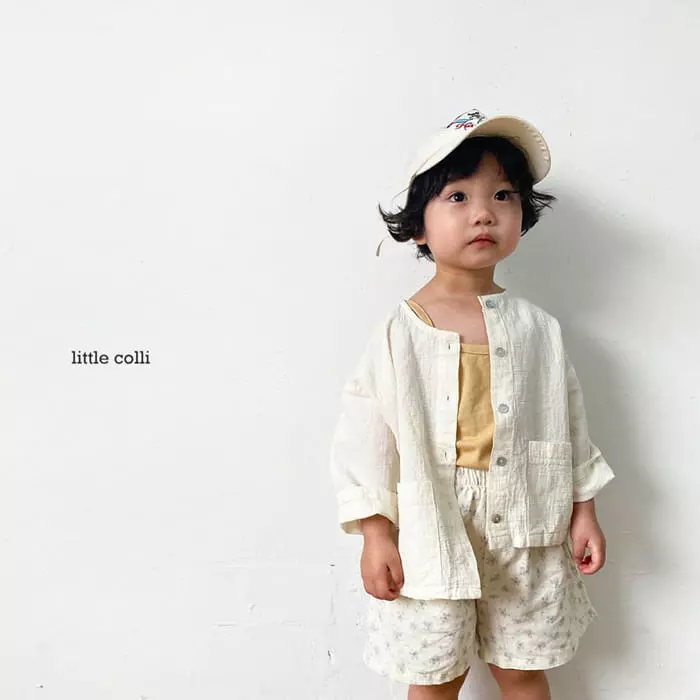 Little Colli - Korean Children Fashion - #minifashionista - Linen Flower Pants - 8