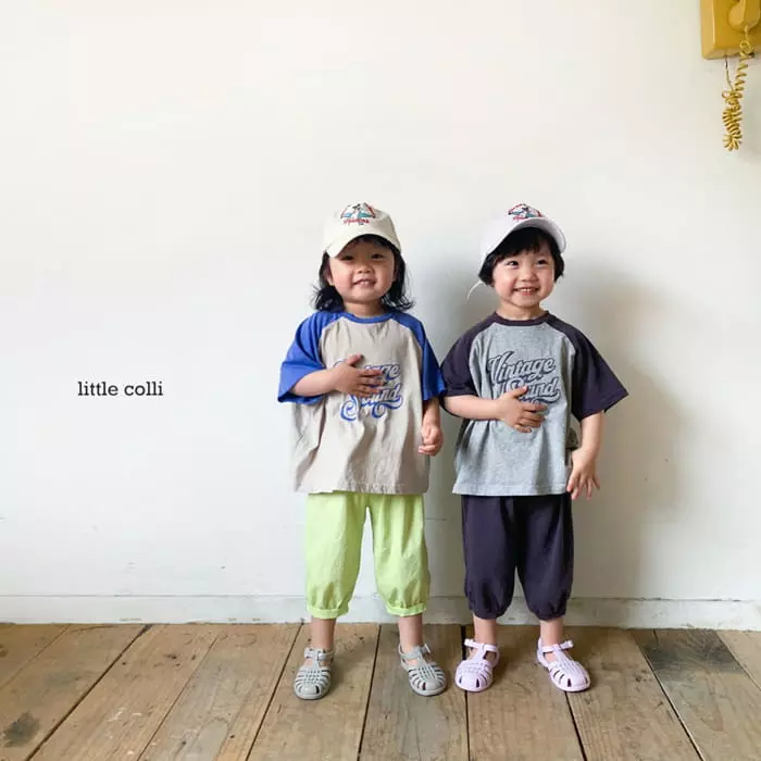 Little Colli - Korean Children Fashion - #minifashionista - Sound Raglan Tee - 7
