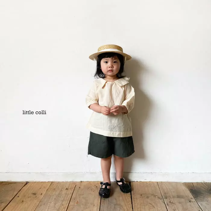 Little Colli - Korean Children Fashion - #stylishchildhood - Cinnamon Blouse - 5