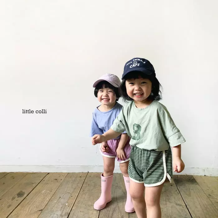 Little Colli - Korean Children Fashion - #stylishchildhood - Stripes Shorts - 2
