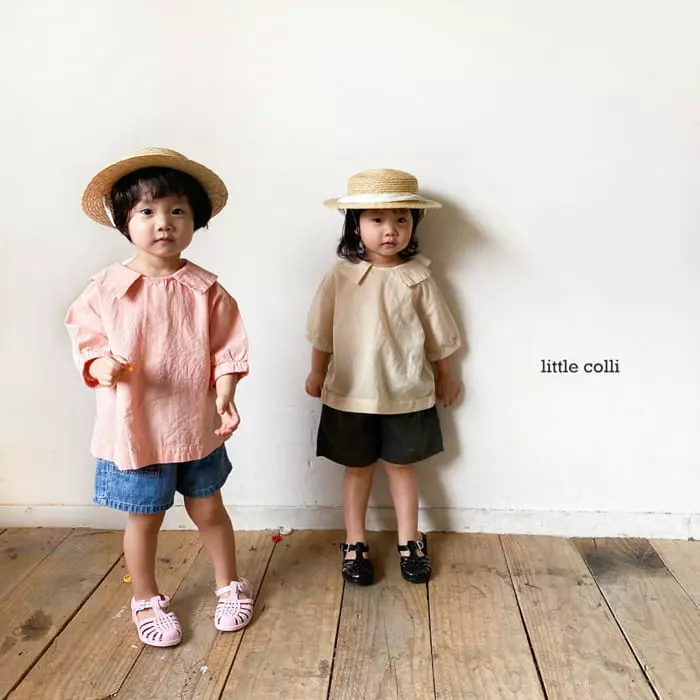 Little Colli - Korean Children Fashion - #todddlerfashion - Cinnamon Blouse - 3