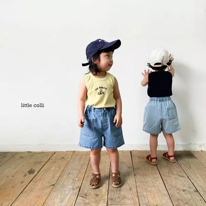 Little Colli - Korean Children Fashion - #todddlerfashion - Stitch Jeans - 8
