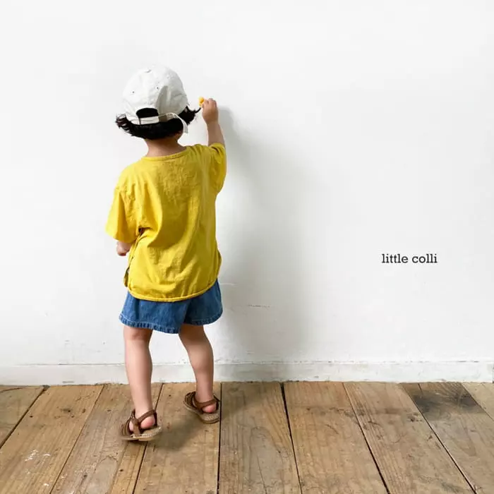 Little Colli - Korean Children Fashion - #toddlerclothing - Linen Pocket Shorts - 3