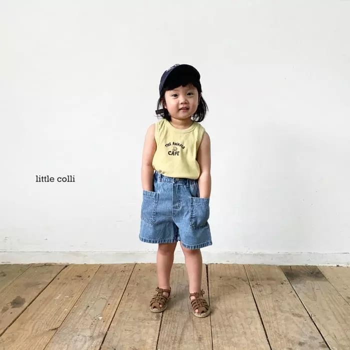 Little Colli - Korean Children Fashion - #toddlerclothing - Stitch Jeans - 9