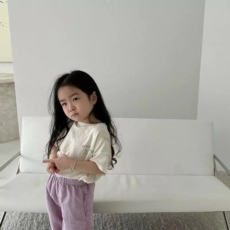 Littleb - Korean Children Fashion - #Kfashion4kids - Funny Tee - 5