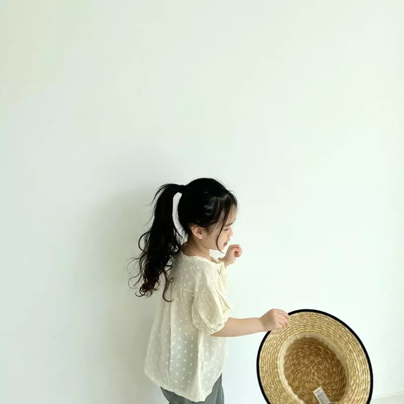Littleb - Korean Children Fashion - #Kfashion4kids - Ribbon Shirring Blouse - 9