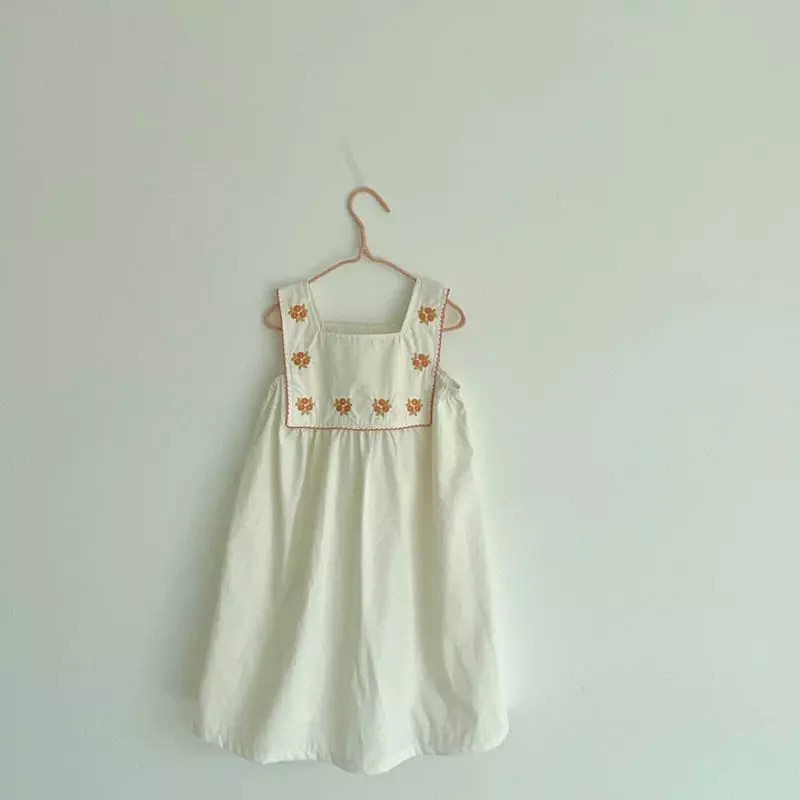 Littleb - Korean Children Fashion - #Kfashion4kids - Embroidery One-piece - 8