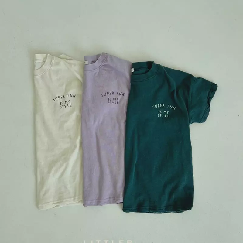 Littleb - Korean Children Fashion - #childofig - Funny Tee - 11