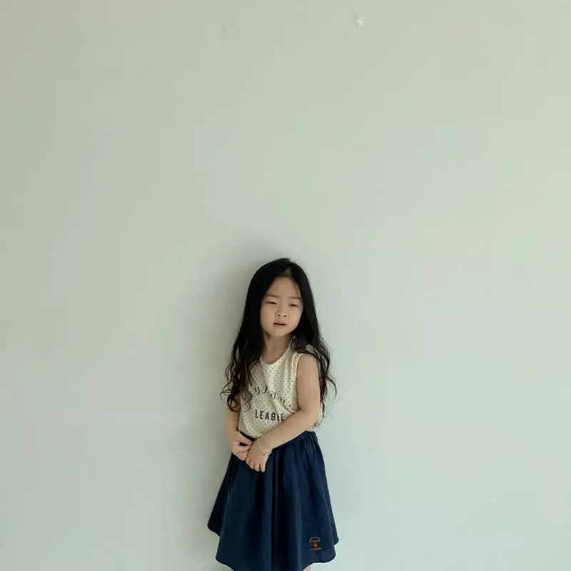 Littleb - Korean Children Fashion - #childrensboutique - Dot Sleeveless - 6