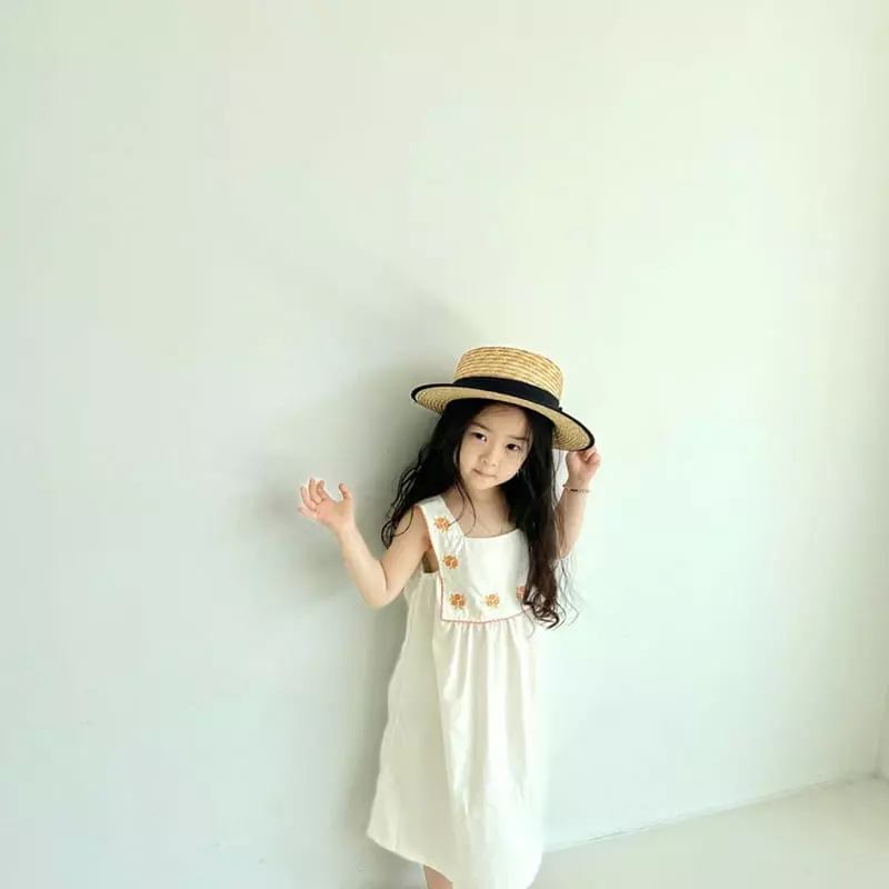 Littleb - Korean Children Fashion - #designkidswear - Embroidery One-piece - 2