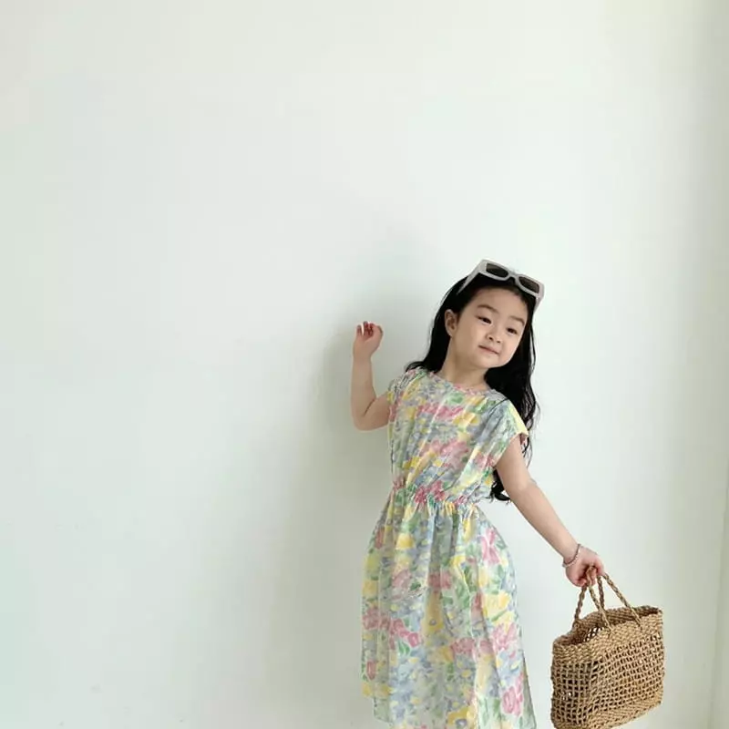 Littleb - Korean Children Fashion - #designkidswear - Watercolor One-piece