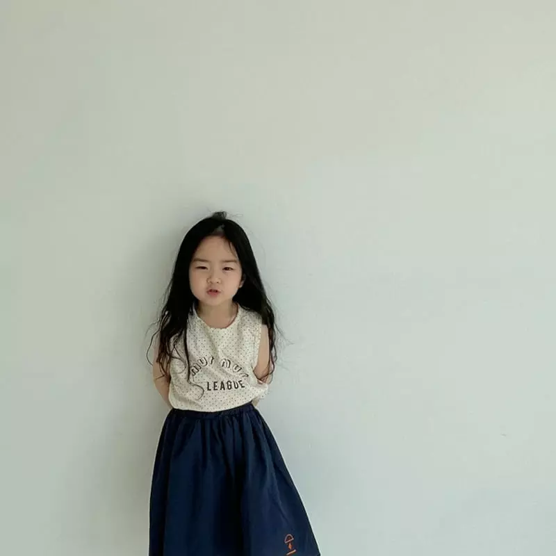 Littleb - Korean Children Fashion - #discoveringself - Dot Sleeveless - 8