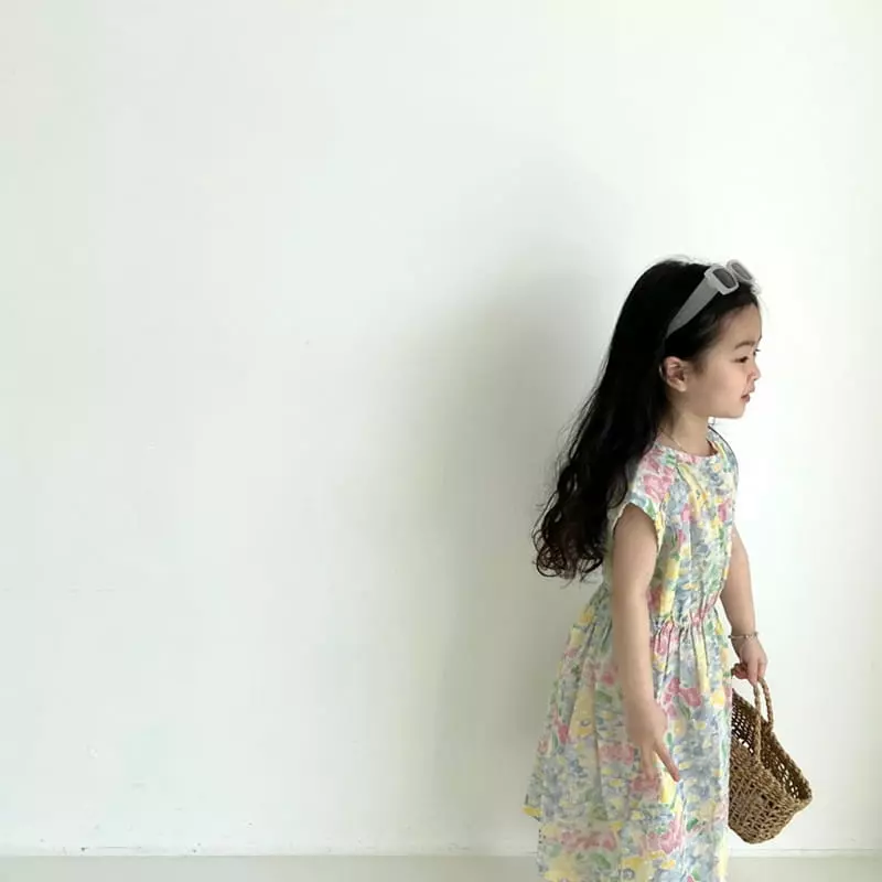 Littleb - Korean Children Fashion - #discoveringself - Watercolor One-piece - 2