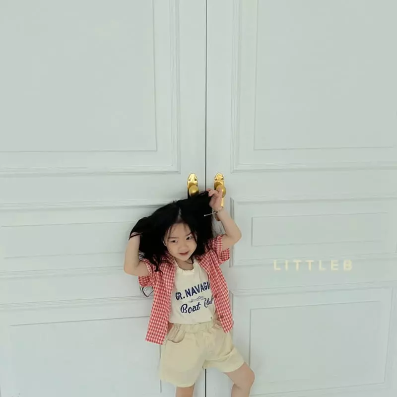 Littleb - Korean Children Fashion - #fashionkids - Button Shorts - 5