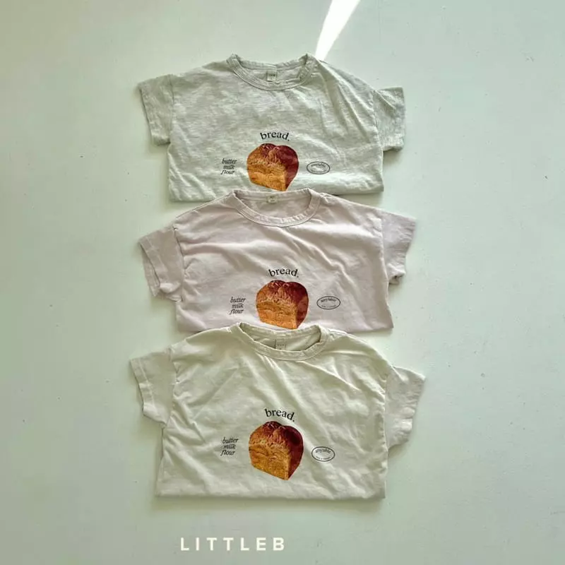 Littleb - Korean Children Fashion - #kidsshorts - Bread Tee