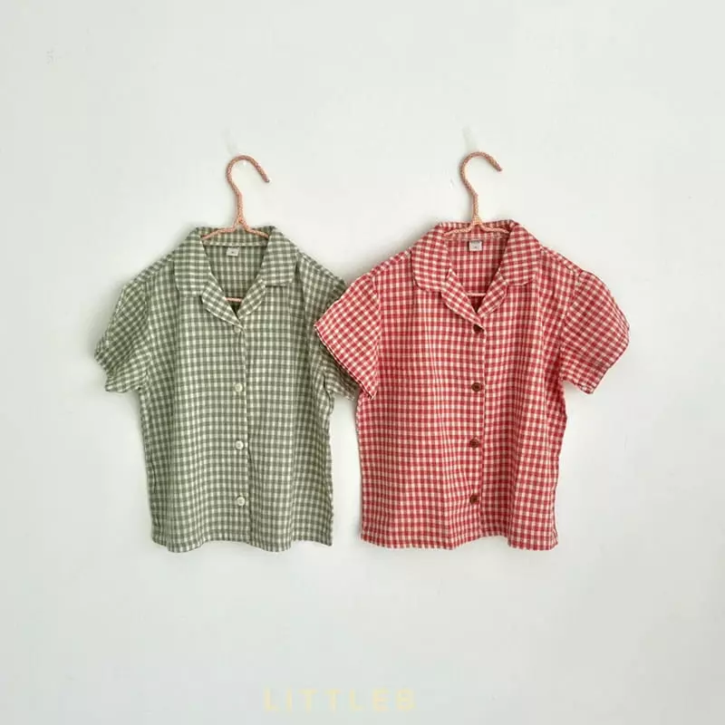 Littleb - Korean Children Fashion - #kidsstore - Check Shirt - 8