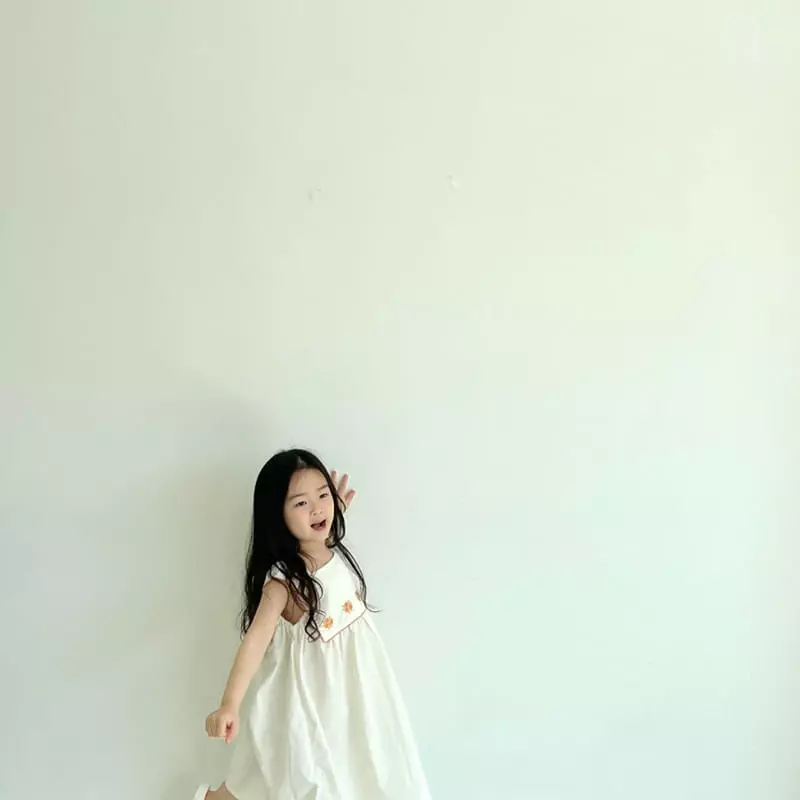Littleb - Korean Children Fashion - #kidsstore - Embroidery One-piece - 6