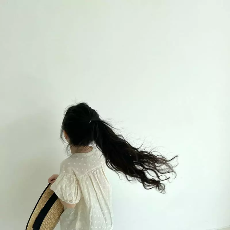 Littleb - Korean Children Fashion - #kidzfashiontrend - Ribbon Shirring Blouse - 8