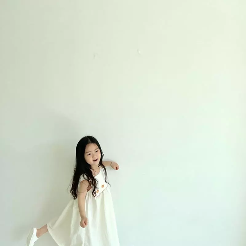 Littleb - Korean Children Fashion - #kidzfashiontrend - Embroidery One-piece - 7