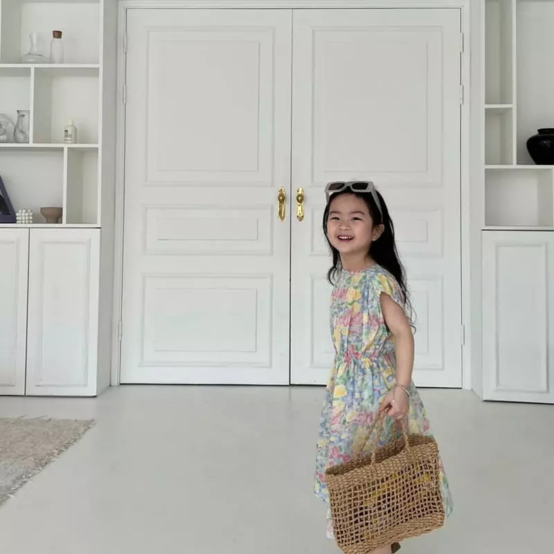 Littleb - Korean Children Fashion - #littlefashionista - Watercolor One-piece - 8