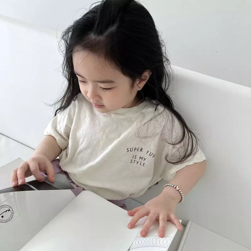 Littleb - Korean Children Fashion - #magicofchildhood - Funny Tee - 7
