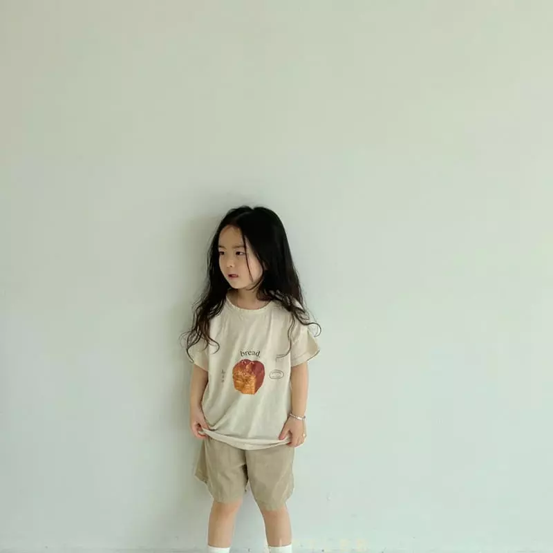 Littleb - Korean Children Fashion - #magicofchildhood - Bread Tee - 6
