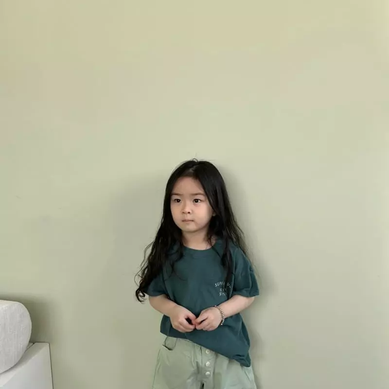 Littleb - Korean Children Fashion - #prettylittlegirls - Funny Tee - 9