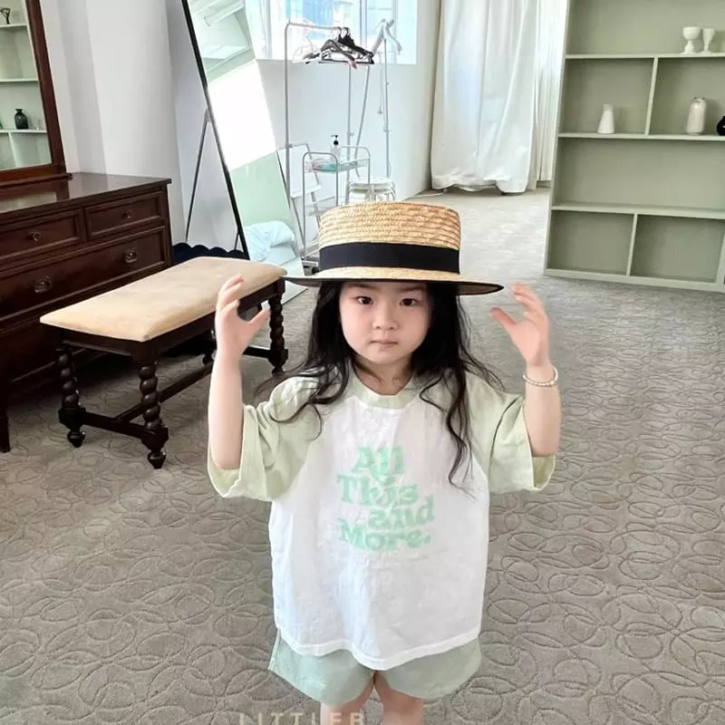 Littleb - Korean Children Fashion - #prettylittlegirls - More Tee - 5