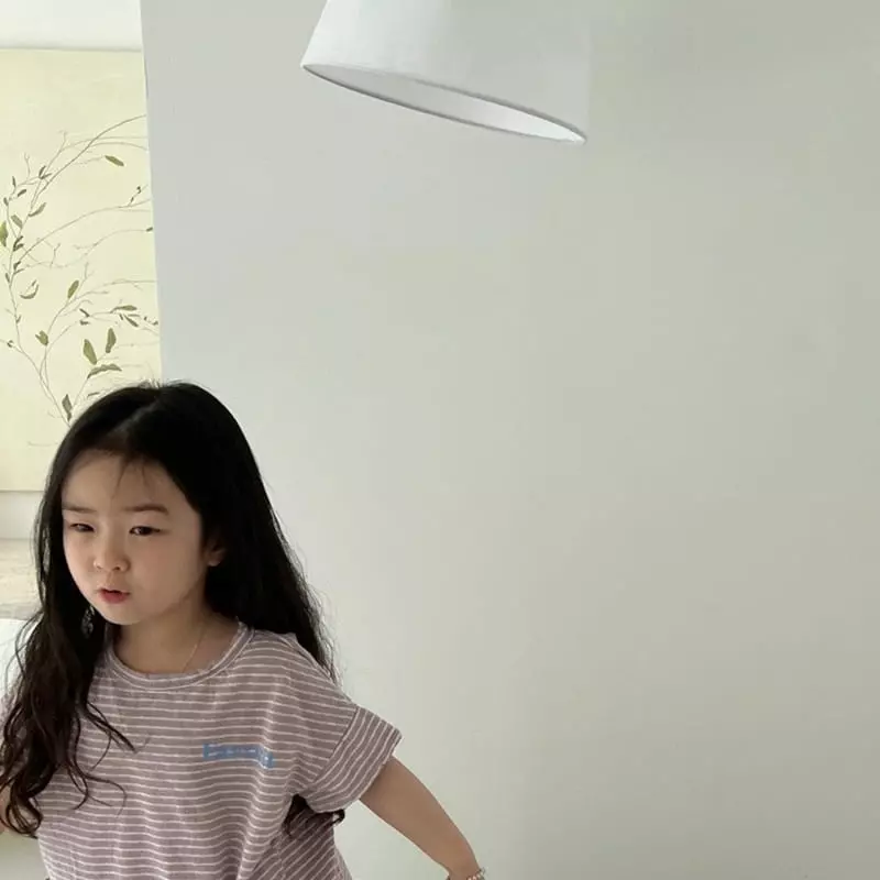 Littleb - Korean Children Fashion - #minifashionista - Linen Stripes Tee - 4