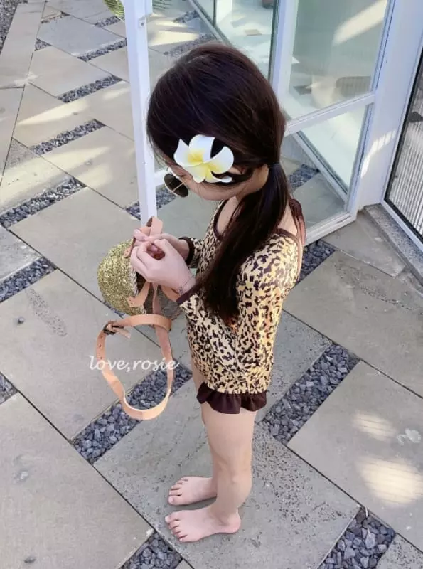 Love Rosie - Korean Children Fashion - #Kfashion4kids - Leopard Swimwear - 7