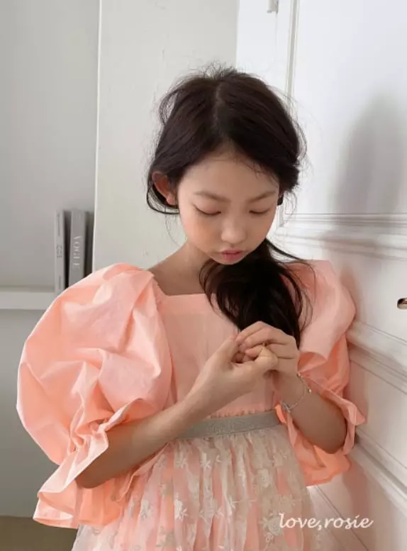 Love Rosie - Korean Children Fashion - #kidzfashiontrend - Roroa Sleeves Frill One-piece with Mom - 4