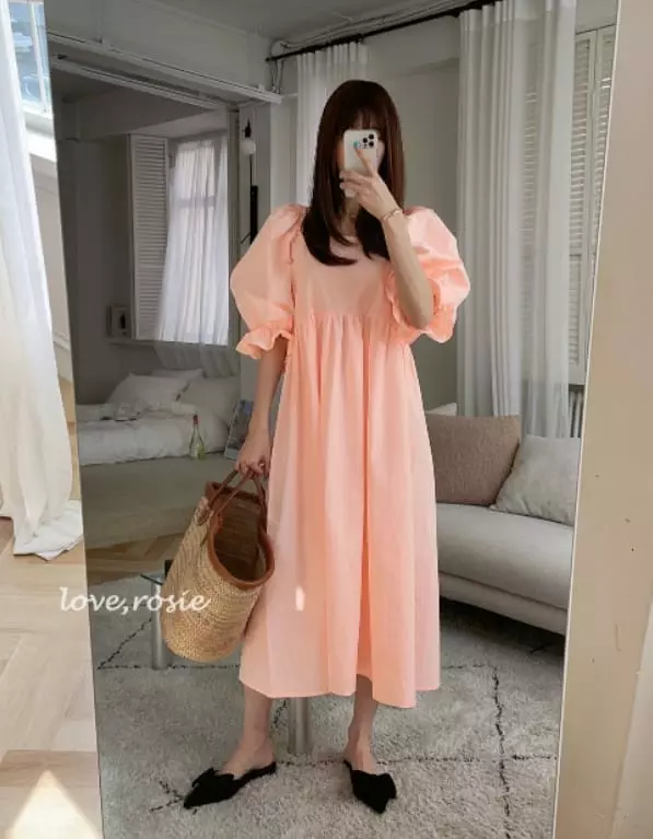 Love Rosie - Korean Children Fashion - #childofig - Roroa Sleeves Frill One-piece with Mom - 12