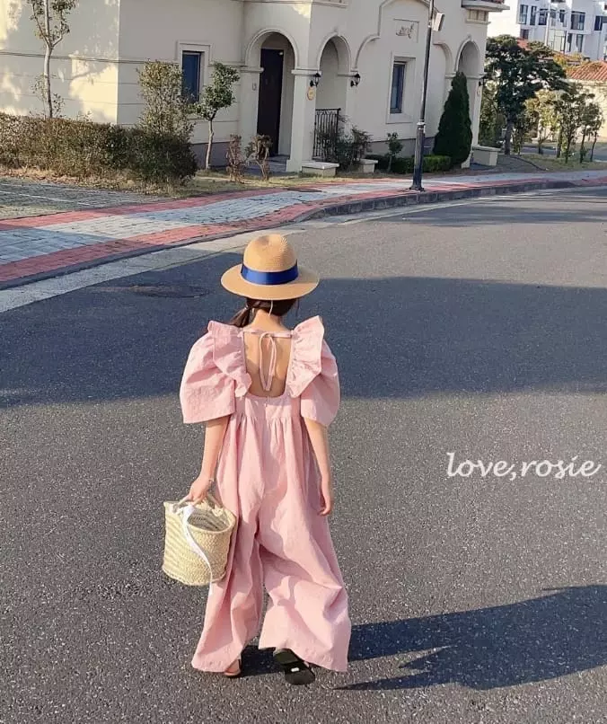 Love Rosie - Korean Children Fashion - #childrensboutique - Viviana Frill Jumpsuit - 2