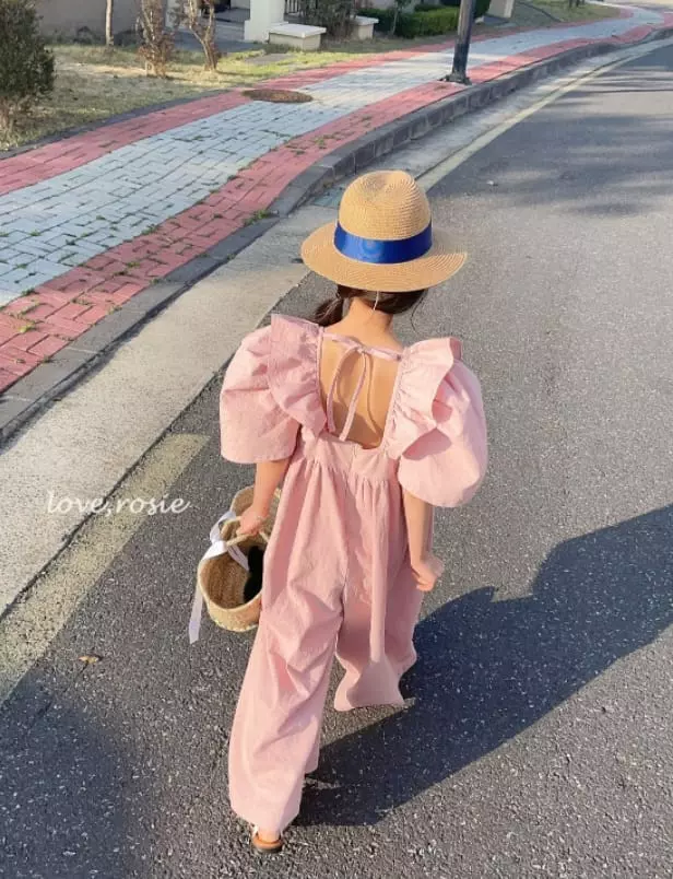 Love Rosie - Korean Children Fashion - #designkidswear - Viviana Frill Jumpsuit - 4