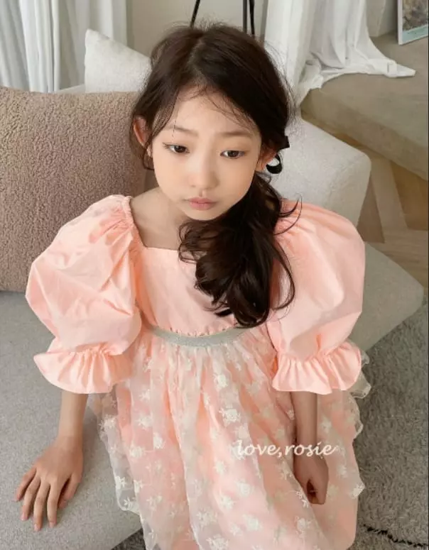 Love Rosie - Korean Children Fashion - #littlefashionista - Roroa Sleeves Frill One-piece with Mom - 5