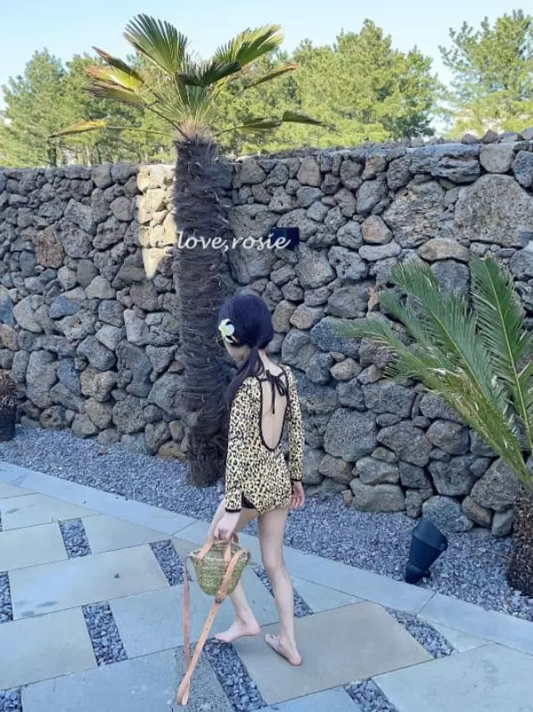 Love Rosie - Korean Children Fashion - #magicofchildhood - Leopard Swimwear - 9