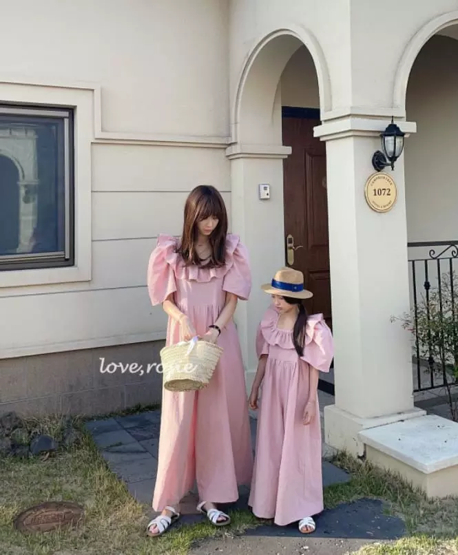 Love Rosie - Korean Children Fashion - #minifashionista - Viviana Frill Jumpsuit - 12