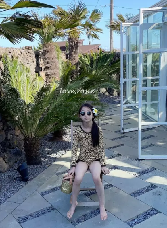 Love Rosie - Korean Children Fashion - #prettylittlegirls - Leopard Swimwear - 11