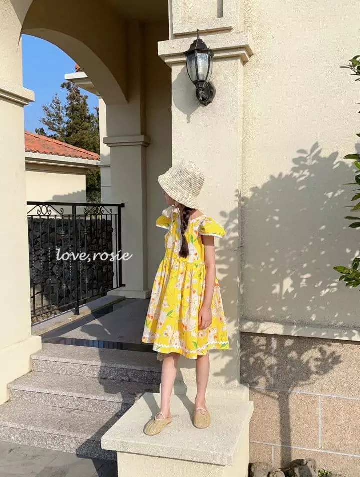 Love Rosie - Korean Children Fashion - #prettylittlegirls - Muse Zabara Tape One-piece Flower - 6