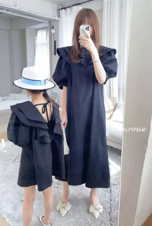 Love Rosie - Korean Children Fashion - #stylishchildhood - Lilly Tiwce Frill Neck One-piece - 12