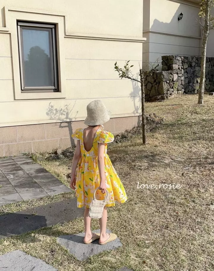 Love Rosie - Korean Children Fashion - #stylishchildhood - Muse Zabara Tape One-piece Flower - 9