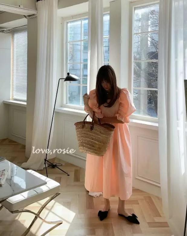 Love Rosie - Korean Children Fashion - #todddlerfashion - Roroa Sleeves Frill One-piece with Mom - 9