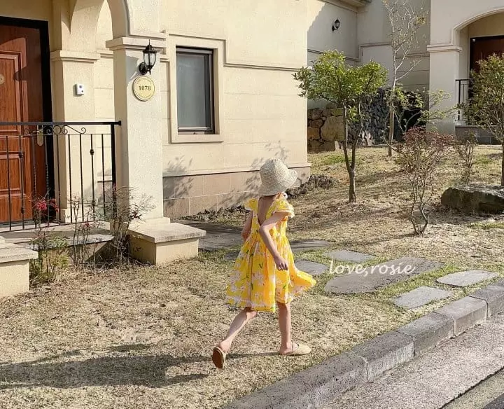 Love Rosie - Korean Children Fashion - #toddlerclothing - Muse Zabara Tape One-piece Flower - 8