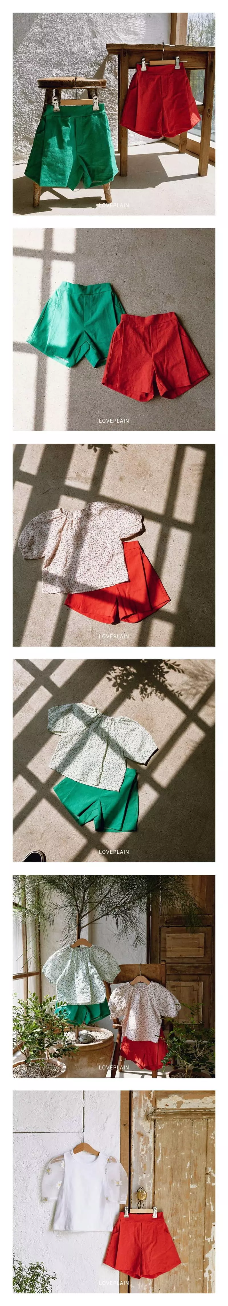 Loveplain - Korean Children Fashion - #littlefashionista - French Shorts
