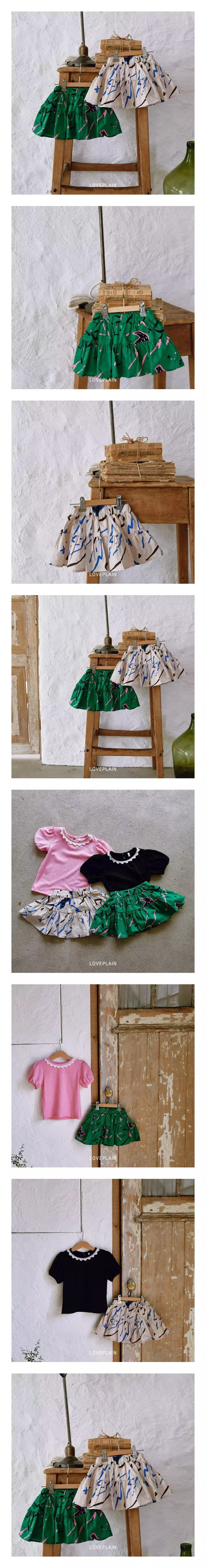 Loveplain - Korean Children Fashion - #magicofchildhood - Crayo Skirt Leggings