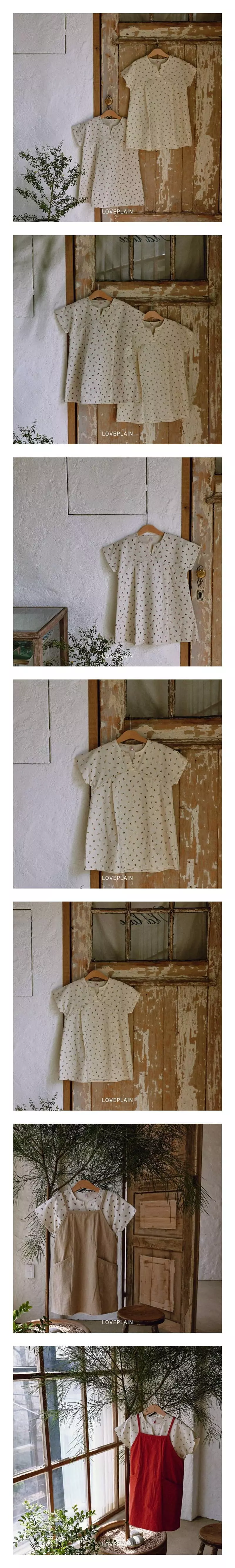 Loveplain - Korean Children Fashion - #minifashionista - Cherry One-piece